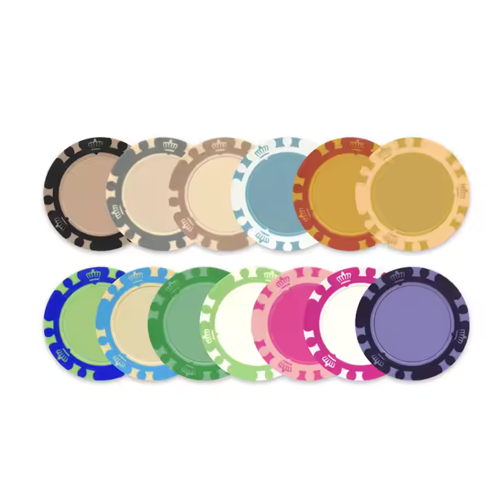 Pokr Vegas Monte Carlo Premium Clay Poker Chips