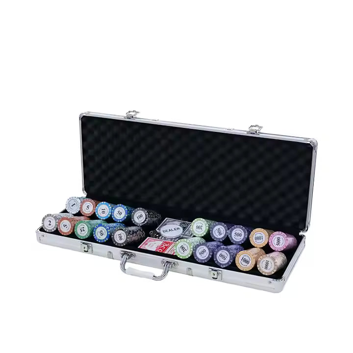 Pokr Crown 500pc Gambling Set