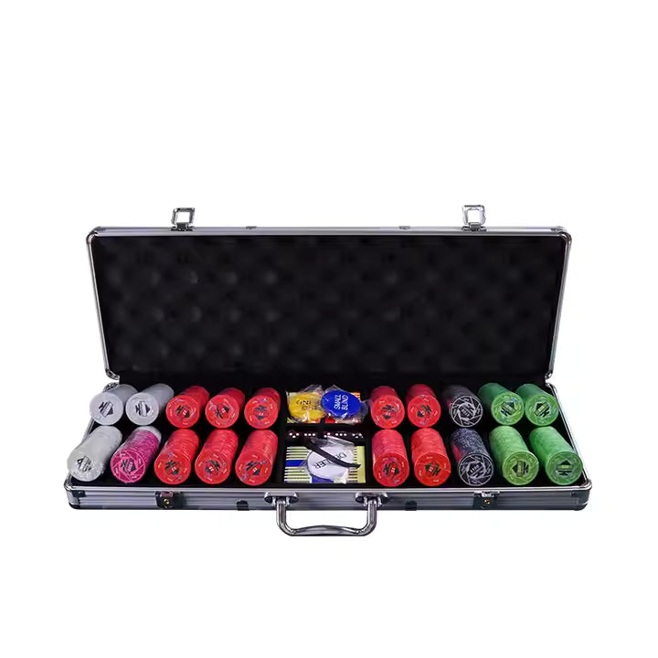 Pokr Ceramic 500pc Aluminum Set