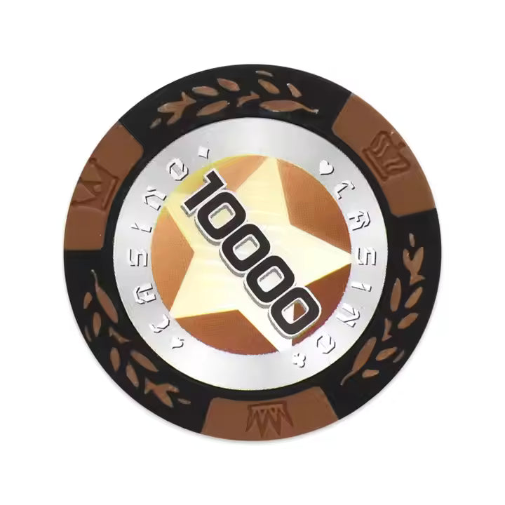 Pokr Crown Wheat Premium Clay Chips