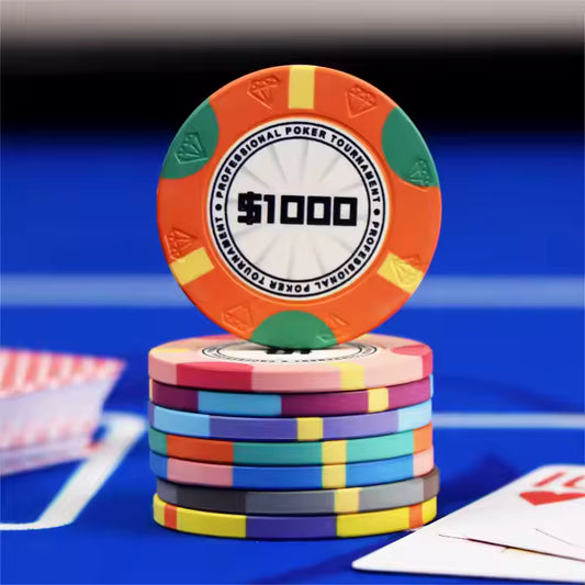 Pokr Diamond Ceramic Poker Chips