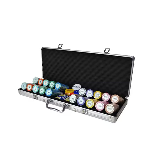 Pokr Crown 500pc Gambling Set