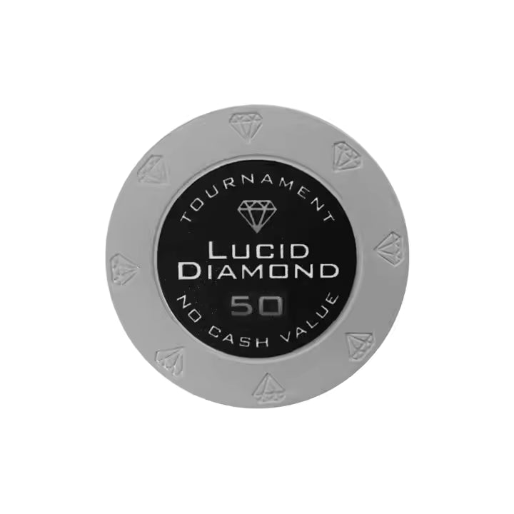 Pokr Diamond Sticker Ceramic Chips