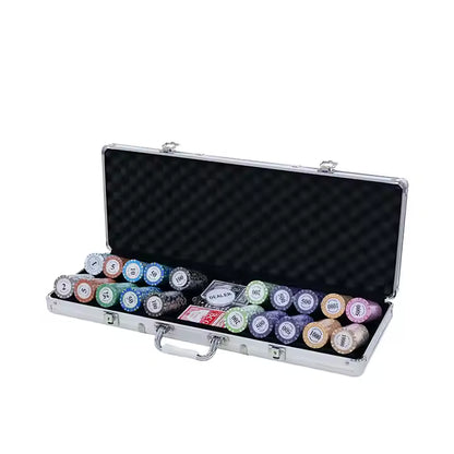 Pokr Crown 500pc Gambling Set