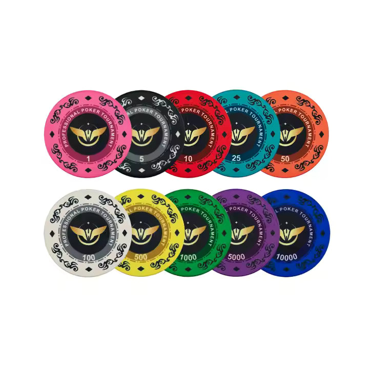 Pokr EPT Ceramic WSOP Chips