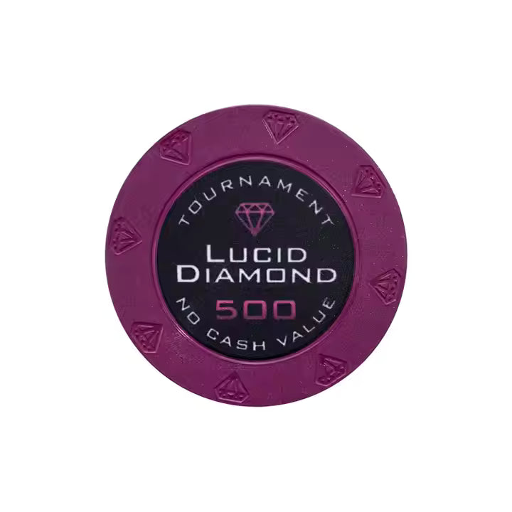 Pokr Diamond Sticker Ceramic Chips