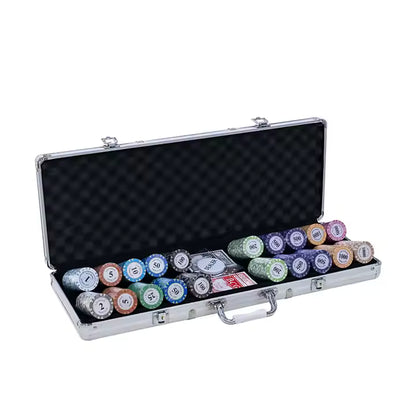 Pokr Crown 500pc Gambling Set