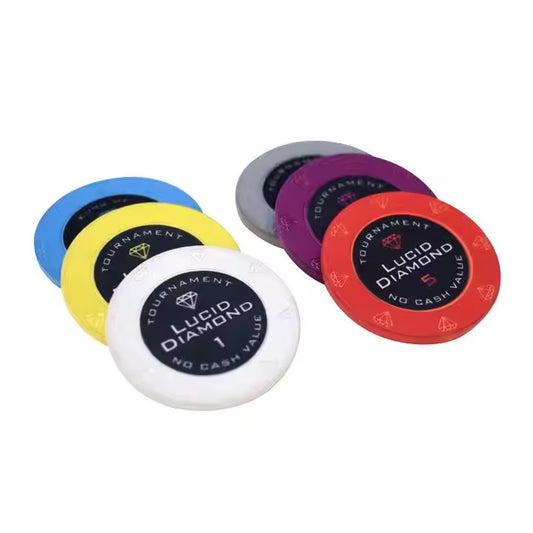 Pokr Diamond Sticker Ceramic Chips