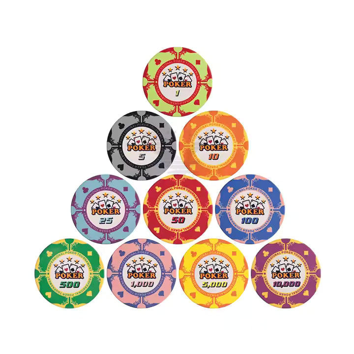 Pokr Ceramic Entertainment Set