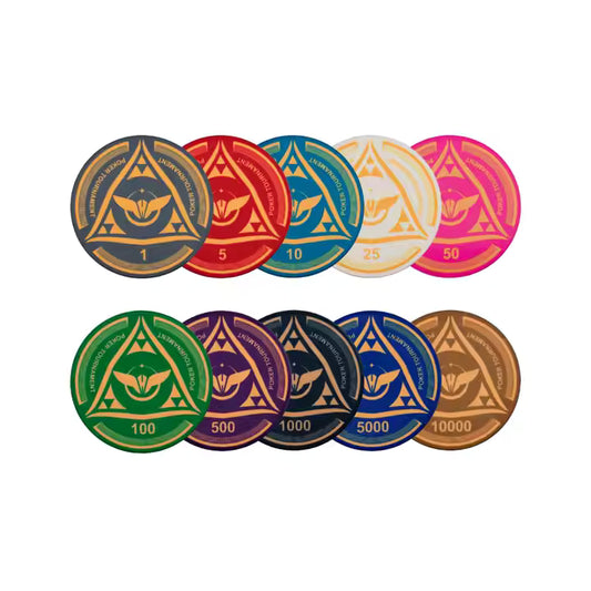 Pokr Sublimation Ceramic 500pc Set