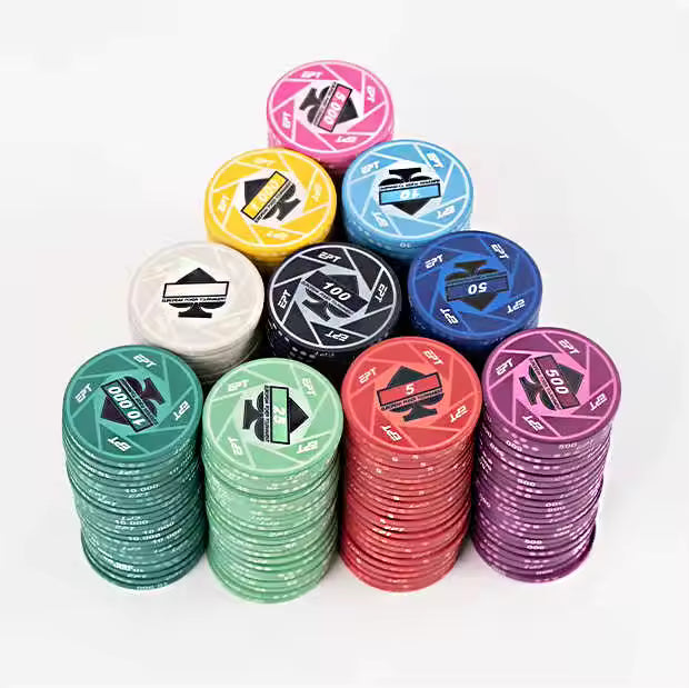 Pokr Custom Design 1000pc Casino Set
