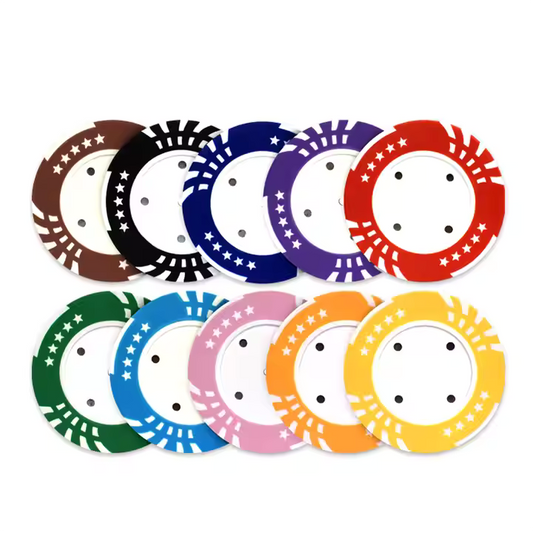 Pokr Casino Custom Printing Clay Chip Set