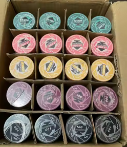 Pokr Custom Design 1000pc Casino Set